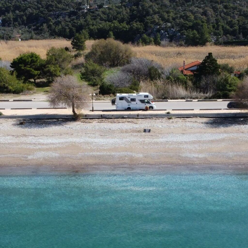 Grèce camping-car