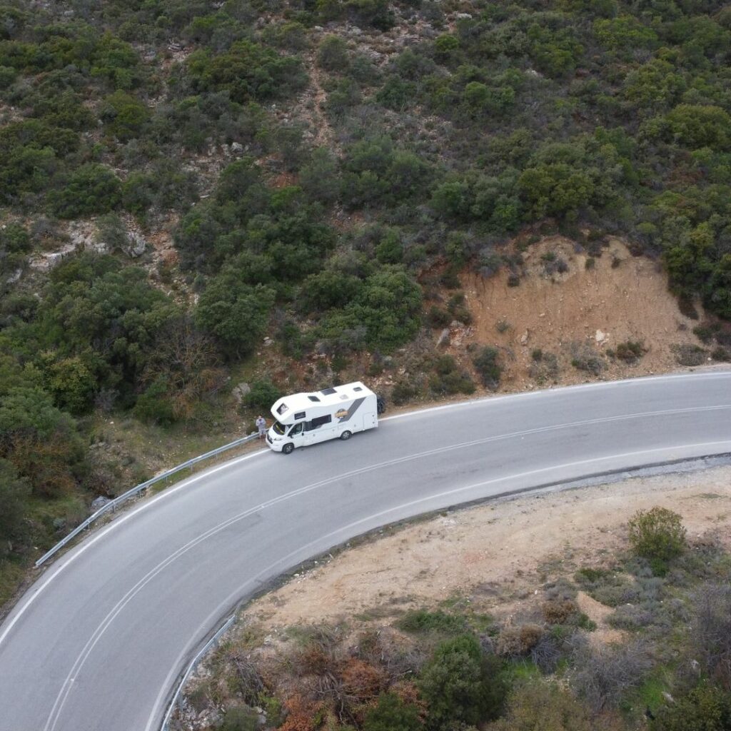 Grèce camping-car